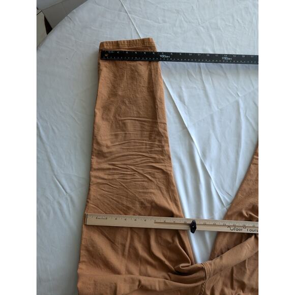 KNOX ROSE Rust Colored Straight Leg Pant Large Front Pocket‎ Sz L - Picture 5 of 5